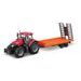Bburago Bburago - FarmLand, Traktor se setrvačníkem s vlečkou, 10cm, assort