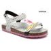 Dětské letní boty GEOX J NEW SANDAL ALOHA G WHITE/FUCHSIA