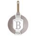 BERLINGERHAUS Pánev WOK s titanovým povrchem a poklicí 28 cm 28 cm Taupe Nordic Collection BH-8334