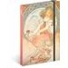 Notes Alfons Mucha – Malířství, linkovaný, 13 × 21 cm Baagl