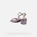Fialové dámské sandály Geox New Eraklia 50