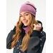 Unuo Dámská čepice z teplákoviny Homeless, Růžová