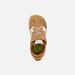 Světle hnědé chlapecké barefoot tenisky Geox Foot-run