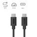 Hama USB-C 2.0 kabel, 1,5 m, 100 W, Ecosential