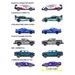 Autíčko Deluxe Cars, 6 druhů
