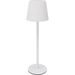 H & S COLLECTION Stolní lampa 10 x 36 cm bílá KO-ANC000710