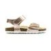 Dětské kožené sandálky Richter - bronzová