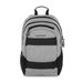 Studentský batoh + etue OXY Sport Grey Melange