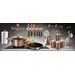 BERLINGERHAUS Pánev s mramorovým povrchem 24 cm Rosegold Metallic Line BH-1509