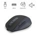 Hama bezdrátová optická myš WM-500, nabíjecí, tichá, černá