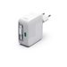 Hama rychlá USB nabíječka GaN 2x USB-C, PD 65 W, navíjecí kabel