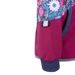 Unuo, Softshellová bunda bez zateplení Street, Tm. růžová malinová, Květinky, (softshell jacket Street, no insulation, flowers, raspberry)