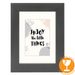 Hama rámeček dřevěný SKARA, břidlice, 30x40 cm