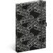 Notes Star Wars Black linkovaný, 13 × 21 cm Baagl