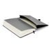 Notes Skiver černošedý, linkovaný, 13 × 21 cm Baagl
