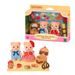 Sylvanian family Sušenkoví medvídci sestra a bratr na pikniku