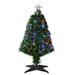 HOMESTYLING Vánoční stromeček s LED osvětlením 90 cm barevný KO-AFB000130