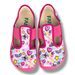 Domácí obuv FARE BARE na gumičku - Princess