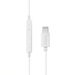 Hama sluchátka s mikrofonem Glow II, pecky, konektor Lightning, bílá
