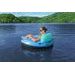 Bestway Nafukovací křeslo na vodu Whitecup, průměr 106cm, modrý