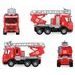 Mercedes Arocs hasič s žebříkem, okrasný kartón