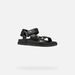 Černé dívčí sandály Geox Sandal Foammentera