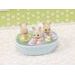 Sylvanian family Koupel trojčat králíčků
