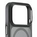 Black Rock Hybrid Case, kryt pro Apple iPhone 17 Pro, magnetický, matný, poloprůhledný černý