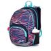 Dívčí školní batoh zebra Topgal KIMI 21010 G