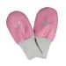 ESITO Zimní bezpalcové rukavice softshell s beránkem Antique pink - antique pink