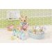 Sylvanian family Koupel trojčat králíčků