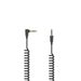 Hama audio kabel jack 3,5 mm, spirálový, 1,5 m