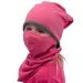 ESITO Zimní čepice spadená Růžová