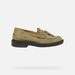 Khaki dámské mokasíny Geox Spherica EC1