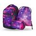 BAAGL SET 3 Skate max Galaxy: batoh, penál, sáček
