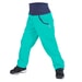unuo softshellové kalhoty s fleecem Světle smaragdové (Softshell kids trousers)