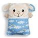 NICI NICI Cosidoos plyš Ovečka oboustranný motiv 30x20cm