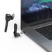Hama MyVoice1300, Bluetooth headset mono, pro 2 zařízení, Siri, Google Ass., nabíjecí stanice