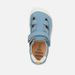 Světle modré chlapecké barefoot tenisky pro první kroky Geox Steppieup