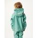 Unuo Dětská nepromokavá bunda bez zateplení, Zelená