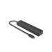 Hama USB-C hub multiport, 3x USB-A, USB-C PD, HDMI, LAN, 6 portů