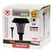 PROGARDEN Lapač hmyzu UV solární lampa 2v1 40 cm KO-DX9500810