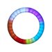 Hama SpotLight FoldUp RGB 102, kruhové LED světlo 10,2" pro smartphony, RGB, skládací