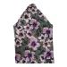 ESITO | Dívčí šátek na hlavu Purple flower - zelená / 38