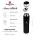 BERLINGERHAUS Termoska nerez s LED displejem 500 ml Matte Black Collection BH-9681