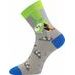 Dětské protiskluzové ponožky Woodik ABS - mix kluk