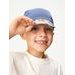 Unuo, Dětská kšiltovka s UV ochranou 50+, Modrá, Bagry