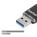 Hama USB flash disk Laeta Twin, USB 3.0, 16 GB, 40 MB/s, černý