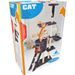 PET COMFORT Škrábadlo pro kočky s pelíškem víceúrovňové 140 cm ED-211816