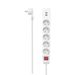 Hama prodlužovací přívod, 5x zásuvka schuko, USB-C PD/USB-A QC 18 W, 1,4 m